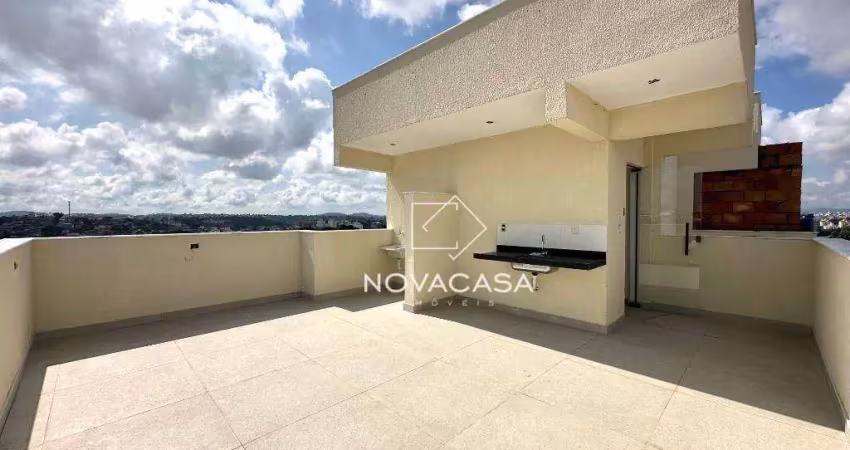 Cobertura com 2 dormitórios à venda, 90 m² por r$ 395.000,00 - são joão batista (venda nova) - belo horizonte/mg