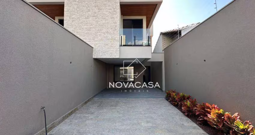 Casa com 4 dormitórios à venda, 156 m² por r$ 1.390.000,00 - jaraguá - belo horizonte/mg