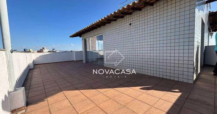 Cobertura com 3 dormitórios à venda, 194 m² por r$ 750.000,00 - heliopolis - belo horizonte/mg