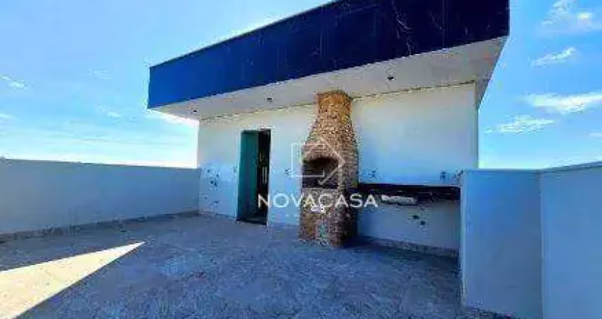 Cobertura com 2 dormitórios à venda, 90 m² por r$ 420.000 - piratininga (venda nova) - belo horizonte/mg