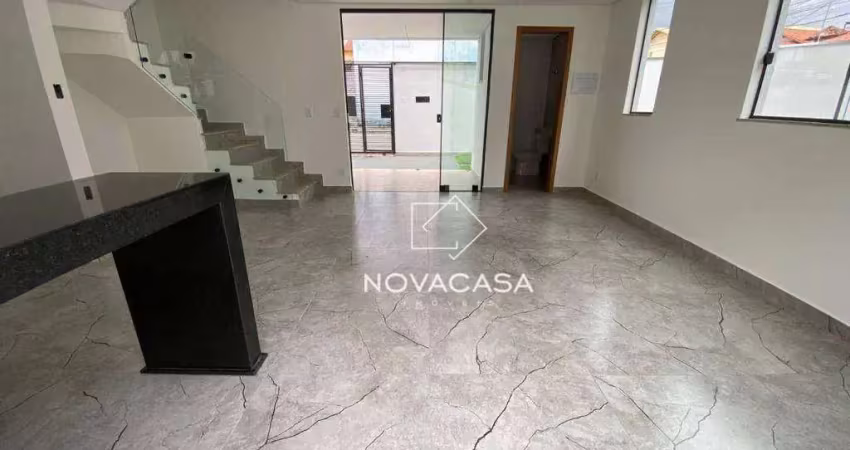 Casa com 3 dormitórios à venda, 155 m² por r$ 715.000,00 - candelária - belo horizonte/mg