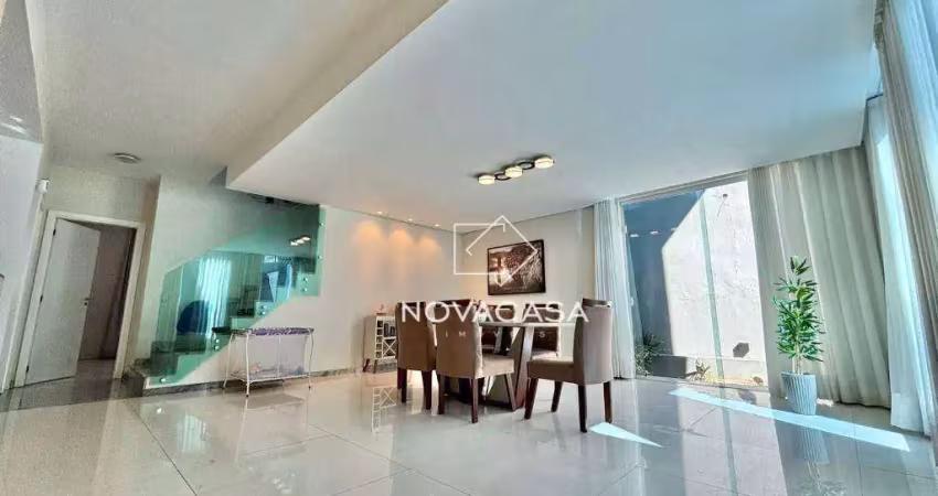 Casa com 3 dormitórios à venda, 400 m² por r$ 1.200.000,00 - heliópolis - belo horizonte/mg
