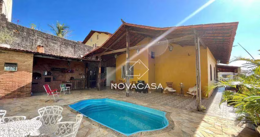 Casa com 3 dormitórios à venda, 289 m² por r$ 850.000,00 - jaqueline - belo horizonte/mg