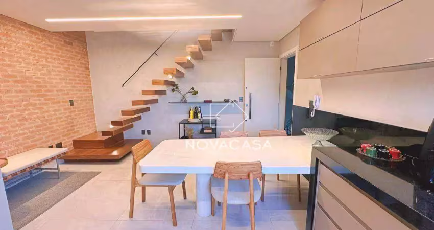 Cobertura com 2 dormitórios à venda, 130 m² por r$ 899.000,00 - itapoã - belo horizonte/mg