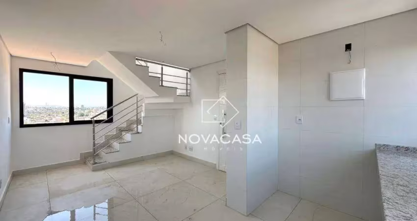 Cobertura com 3 dormitórios à venda, 104 m² por r$ 619.000,00 - santa mônica - belo horizonte/mg