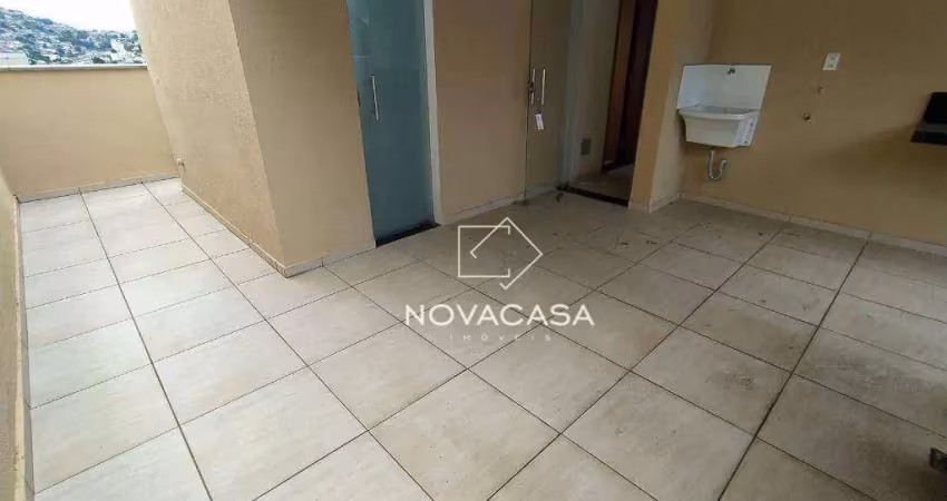 Cobertura com 3 dormitórios à venda, 90 m² por r$ 500.000,00 - candelária - belo horizonte/mg