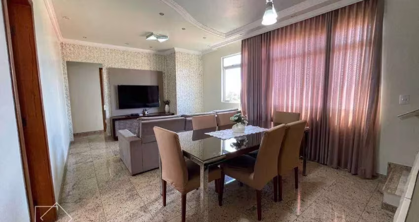 Cobertura com 4 dormitórios à venda, 196 m² por r$ 890.000,00 - planalto - belo horizonte/mg