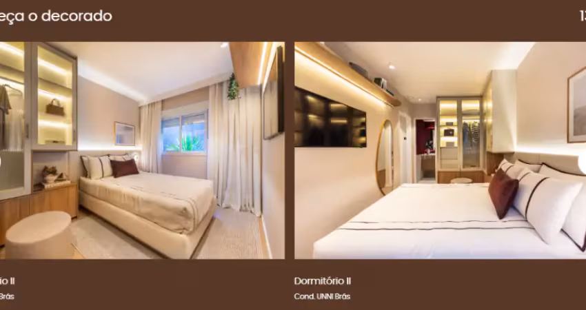 Apartamentos ao lado da estação brás do metrô (lançamento)