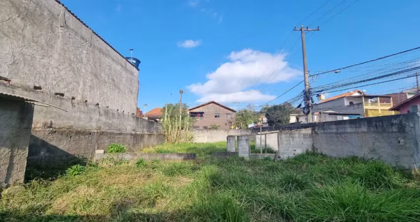Terreno  com 298m2, a venda no bairro de palmeiras suzano, ótima localização