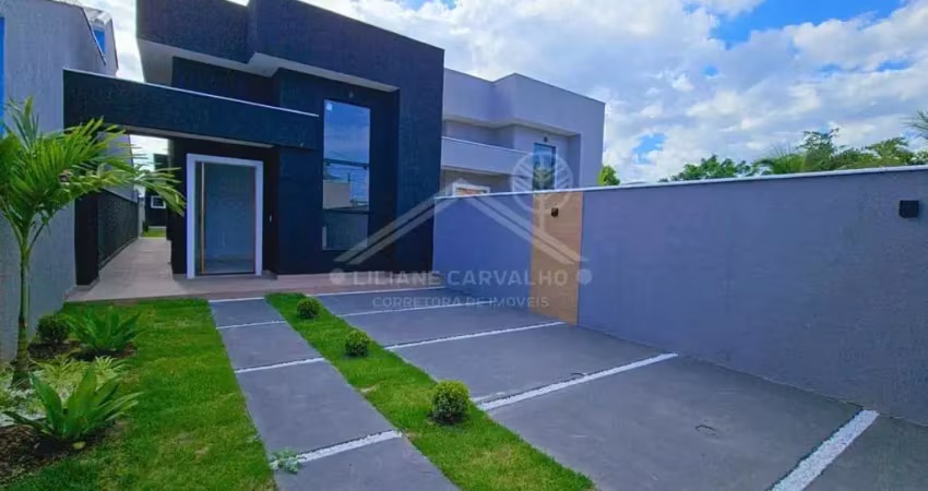Casa para Venda em Maricá, Jardim Atlântico Central (Itaipuaçu), 3 dormitórios, 1 suíte, 2 banheiros, 2 vagas