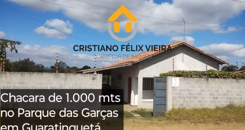 Chácara / sítio com 2 quartos à venda no Parque das Garças, Guaratinguetá 
