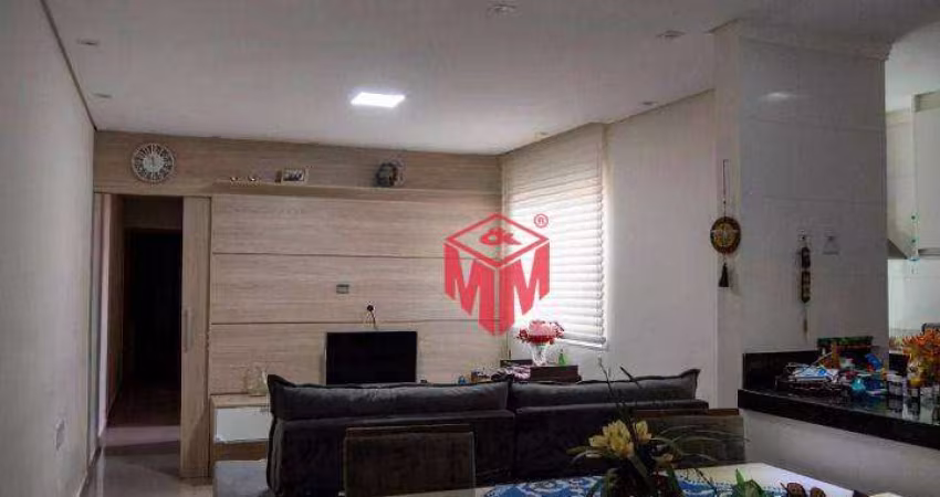 Cobertura com 3 dormitórios à venda, 170 m² por R$ 750.000,00 - Utinga - Santo André/SP