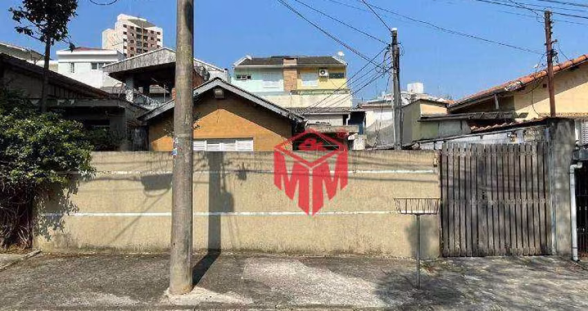 Terreno à venda, 245 m² por R$ 795.000,00 - Vila Floresta - Santo André/SP