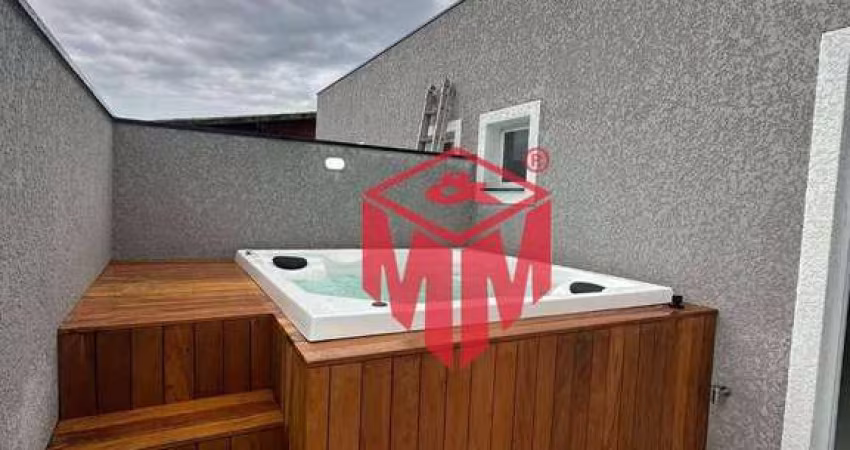 Cobertura com 2 dormitórios à venda, 120 m² por R$ 700.000,00 - Vila Linda - Santo André/SP