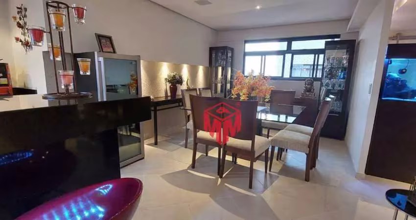 Cobertura com 4 dormitórios à venda, 260 m² por r$ 1.850.000,00 - vila caminho do mar - são bernardo do campo/sp