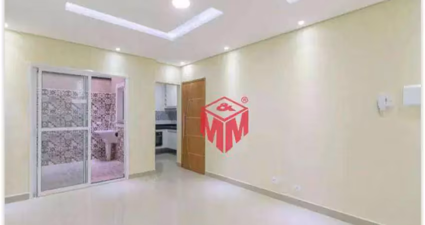 Apartamento com 2 dormitórios à venda, 62 m² por r$ 404.000,00 - vila tibiriçá - santo andré/sp