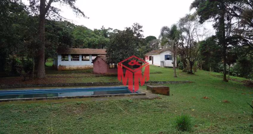 Sítio com 3 dormitórios à venda, 18038 m² por r$ 1.300.000,00 - tanque caio - ribeirão pires/sp