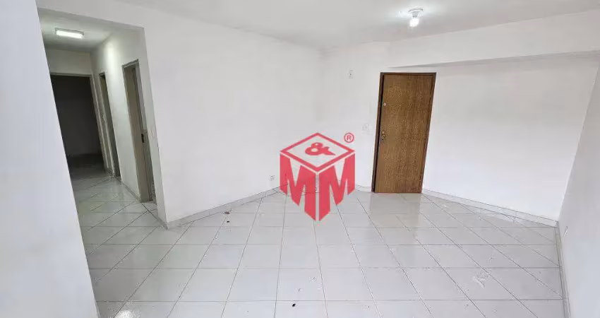 Apartamento com 3 dormitórios para alugar, 75 m² por R$ 2.405,36/mês - Baeta Neves - São Bernardo do Campo/SP