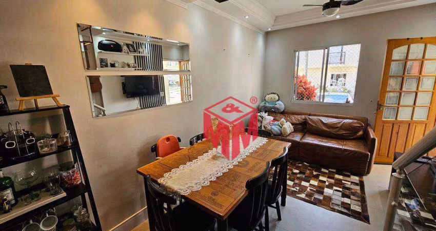 Sobrado com 2 dormitórios à venda, 78 m² por R$ 498.000,00 - Nova Petrópolis - São Bernardo do Campo/SP
