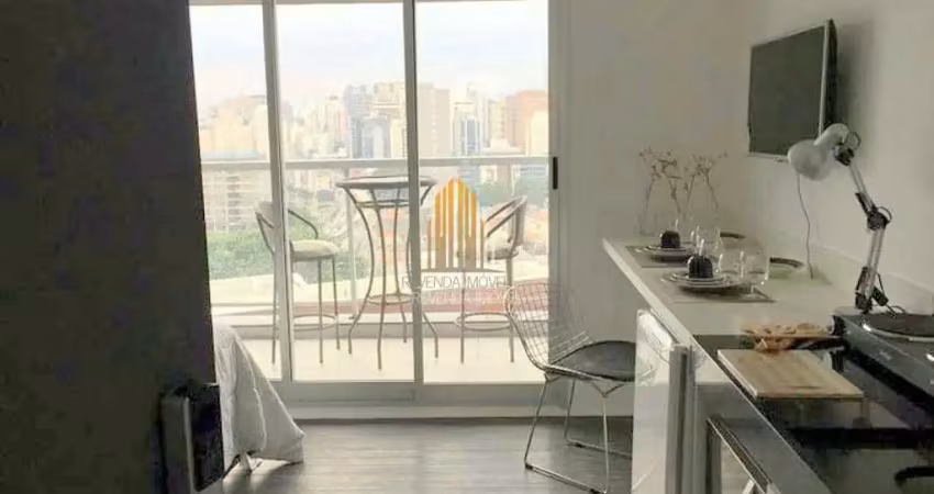Apartamento studio no condomínio vn casa quatá na vila olímpia com 28m² 1 suíte 1 vaga de garagem  a