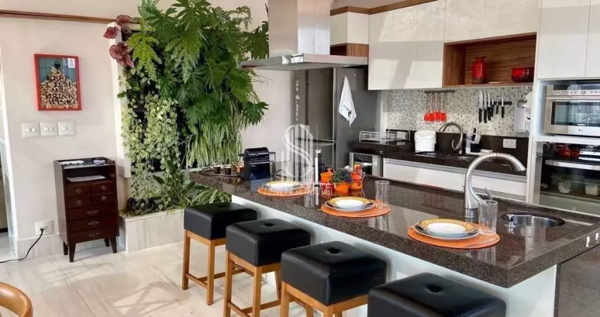 Cobertura duplex c/ 2 suites sendo 1 com closet em 270m² a venda no condomínio sky - campo belo