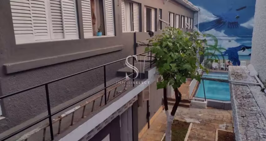 Casa assobradada comercial de 1.600m² com piscina para investidor em indianópolis. casa assobradada