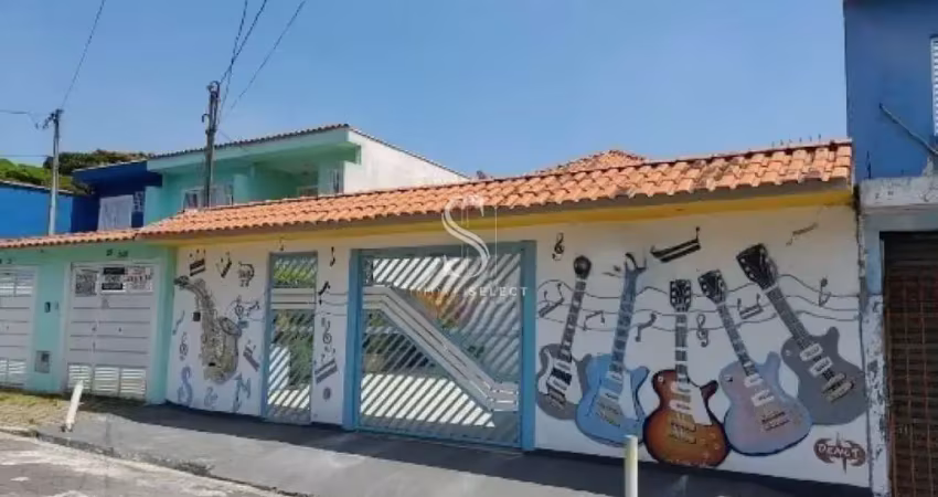 Sobrado residencial de 200m² com 3 dormitórios,3 banheiros e 2 vagas á venda na região de interlagos