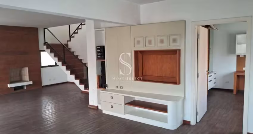 Edificio flamboyant em moema, apartamento duplex de 454m², 3 suítes, e 4 vagas à venda.