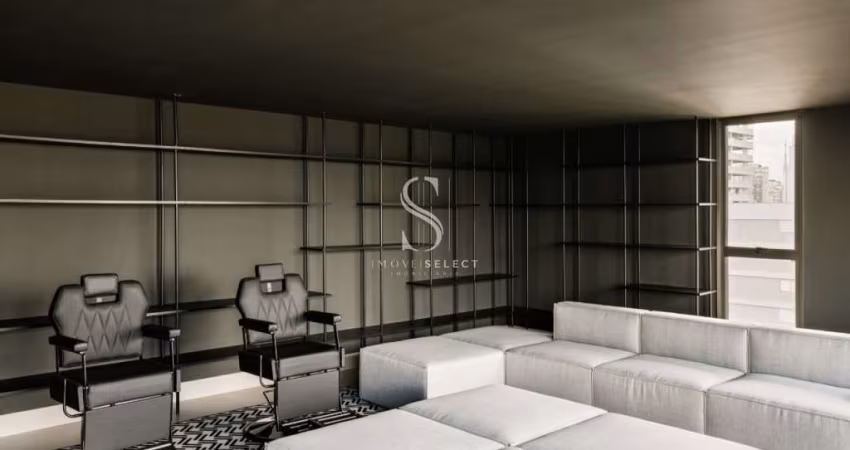 Condominio on melo alves cerqueira cesar, studio de 28m² com 1 dormitório, varanda, sem vaga.