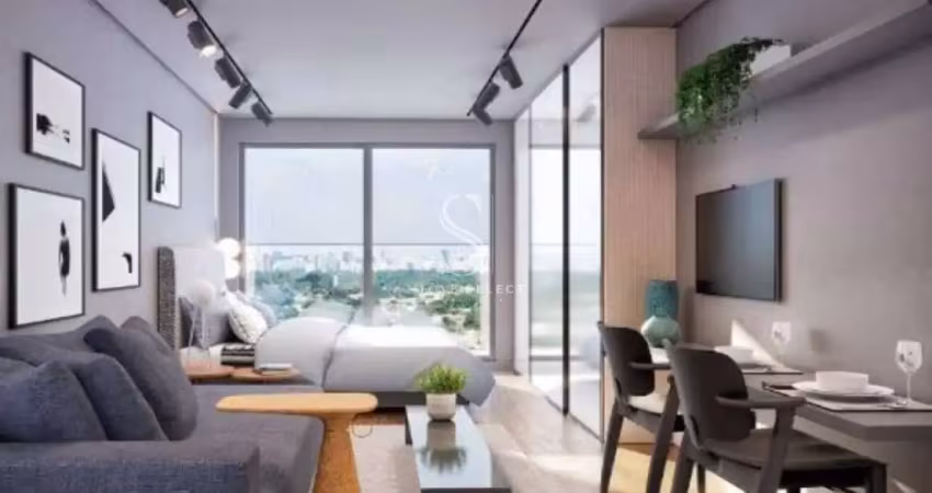 Condominio on melo alves em cerqueira cesar, studio de 54m² com 1 dormitório, varanda, sem vaga.