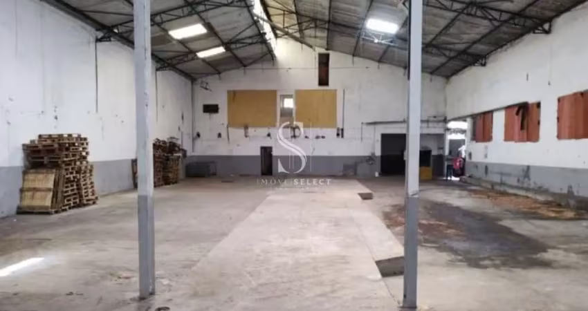 Galpão comercial/industrial de 1200m² com 2 banheiros, escritório, 10 vagas na vila brasilina - sp.