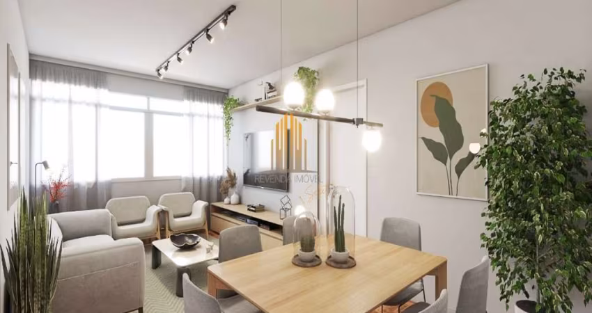 Condominio Apiuna no Jardim Paulista, Apartamento de 98,53m² com 3 dormitórios, 1 suíte e 1 vaga.
