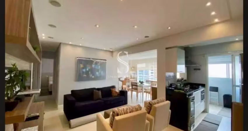Condomínio vision brooklin- apartamento de 80m2 com 2 quartos, sendo 2 suítes, 3 banheiros, 2 vagas