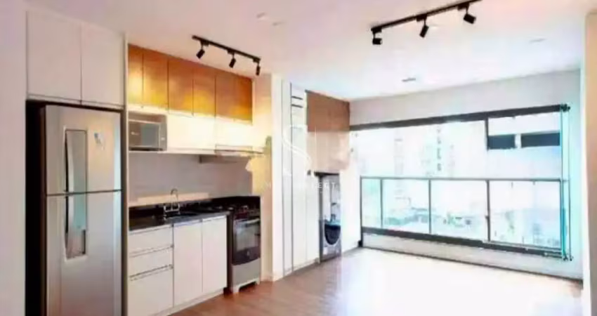 Condomínio atmosfera brooklin - apartamento semimobiliado de 65m² com 2 quartos, sendo 1 suíte, 2 ba