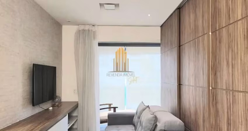Condomínio cube campo belo - apartamento mobiliado de 49m2 com 1 quartos, sendo 1 suíte, 1 banheiros