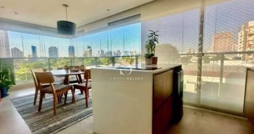 Condomínio brooklin xpression - apartamento de 132m2 com 3 quartos, sendo 3 suítes e 5 banheiros.