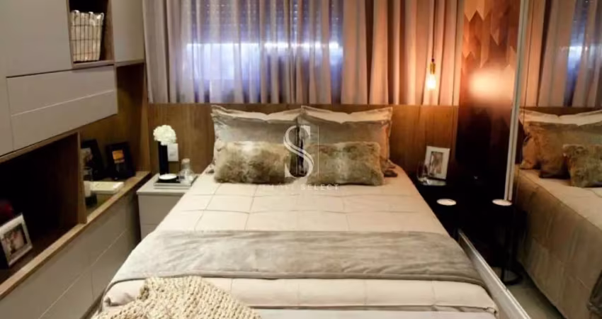 Condomínio edifício guest saúde, apartamento de 65m², 2 dormitórios sendo 1 suíte, terraço gourmet,