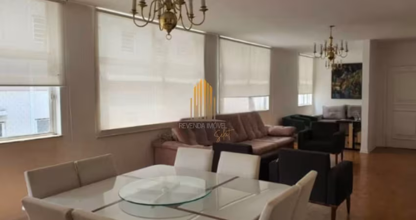 EDIFICIO AMAZON, SANTA CECÍLIA- APARTAMENTO DE 141m² COM 3 DORMITÓRIOS, 1 SUITE E 1 VAGA Á VENDA
