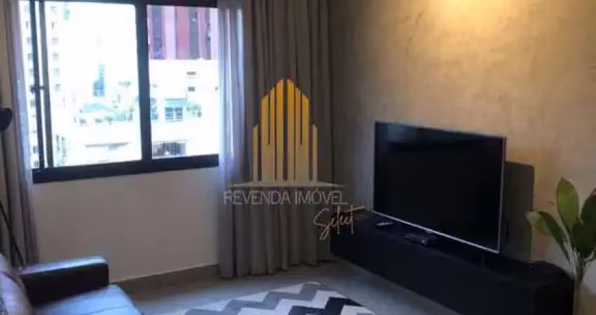 Edificio transamerica victoria place, itaim- apartamento de 45m² com 1 dormitório , 1 banheiro e 1 v