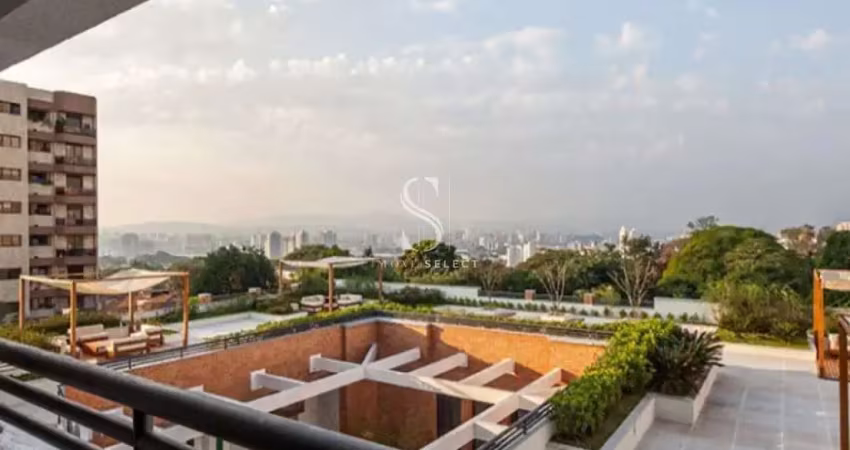 Edifício office garden - sala comercial de 93m² com recepção, copa, 2 banheiros, varanda e 2 vagas.