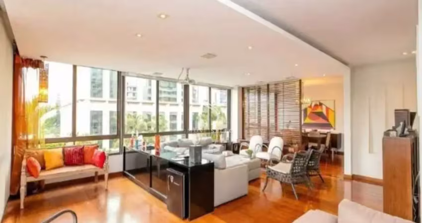 Edificio chagall, itaim bibi - apartamento de 225m² com 3 dormitórios, 3 suites e 5 vagas á venda