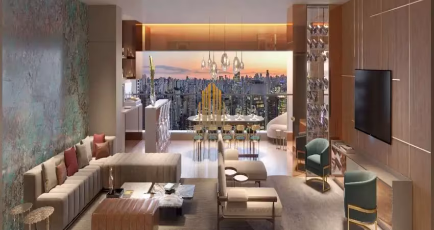 Edifício oscar freire em pinheiros - apartamento de 217m² com 3 suítes, 5 banheiros 2 varandas e 3 v