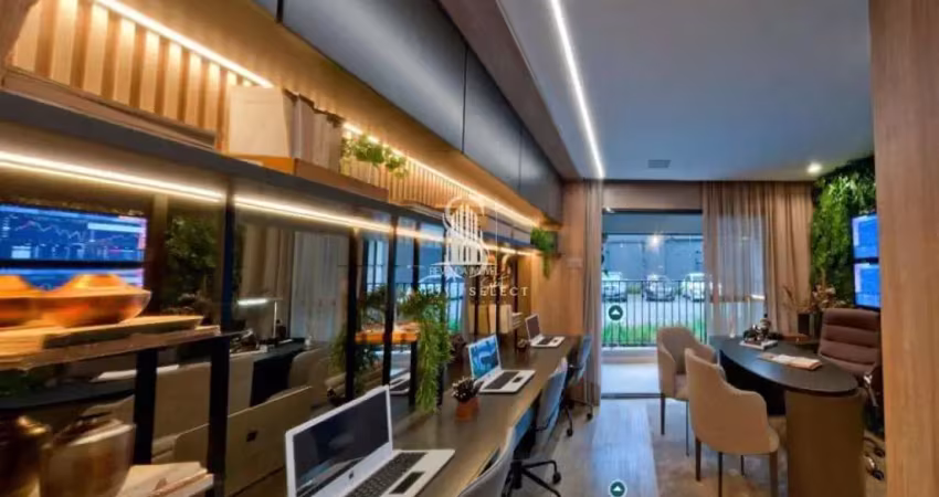 Condominio soma perdizes, conjunto comercial de 50m² com 1 banheiro, sem vaga.