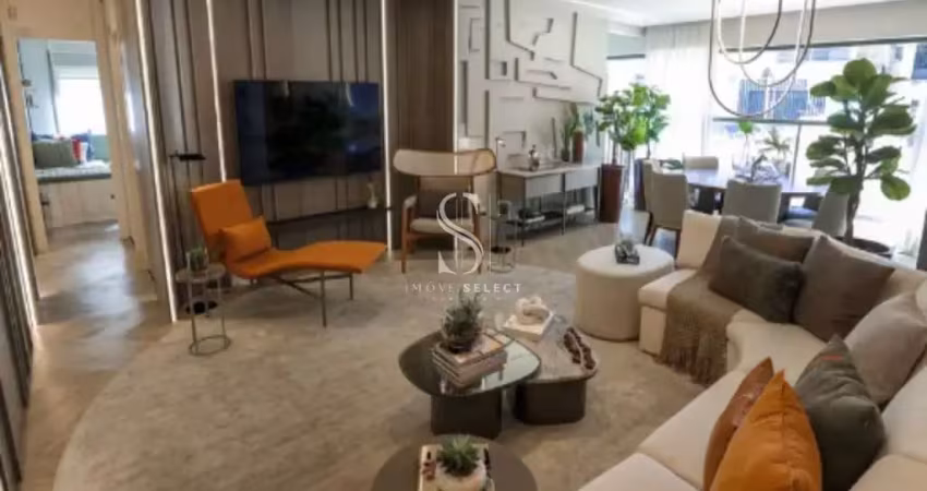Condomínio l'harmonie na vila mariana, apartamento de 140m² com 3 suítes, 2 vagas.
