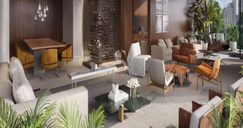 Condomínio sete vila nova conceição - apartamento de 398m² com 4 suítes, sala ampla, 6 banheiros e 5