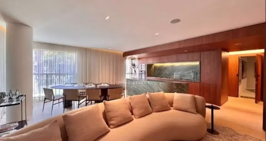 Condominio joya jardins em cerqueira césar, apartamento de 122m² com 3 dormitórios e 2 suítes.