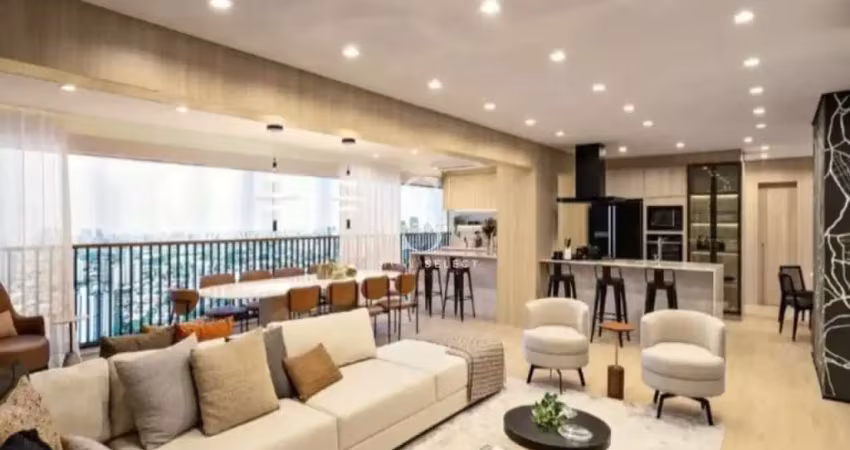 Condomínio haus mitre edition ny no brooklin, apartamento de 164m² com 4 dormitórios, 2 suítes, 2 va