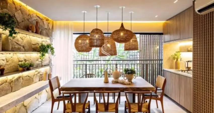 Condominio essência brasileira by haus mitre em pinheiros, apartamento de 130m² com 3 suítes, 2 vaga