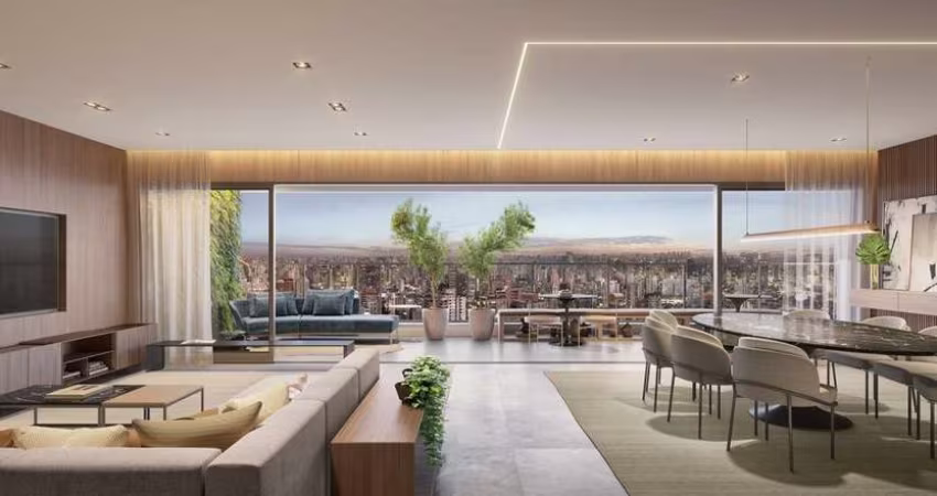 Metropolitan Vila Nova by Helbor na Vila Nova Conceição, Studio de 37m² com varanda, sem vaga.
