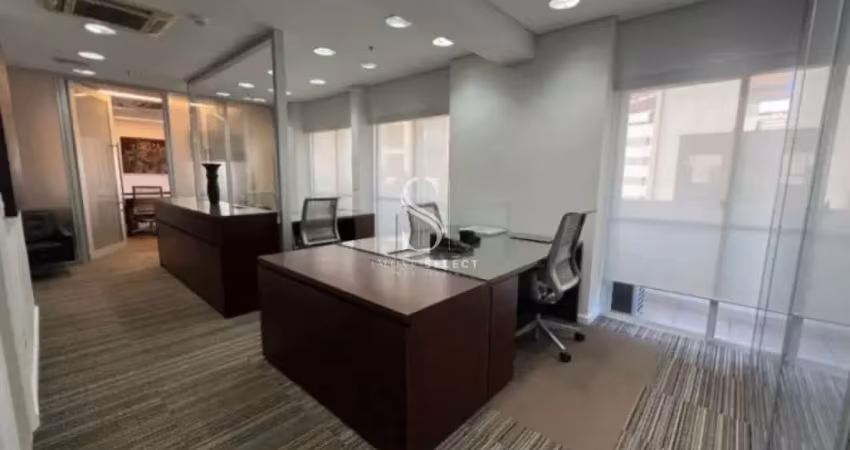 Condomínio the triumph, vila olímpia - conjunto de salas comerciais de 100m² com 2 banheiros e 3 vag